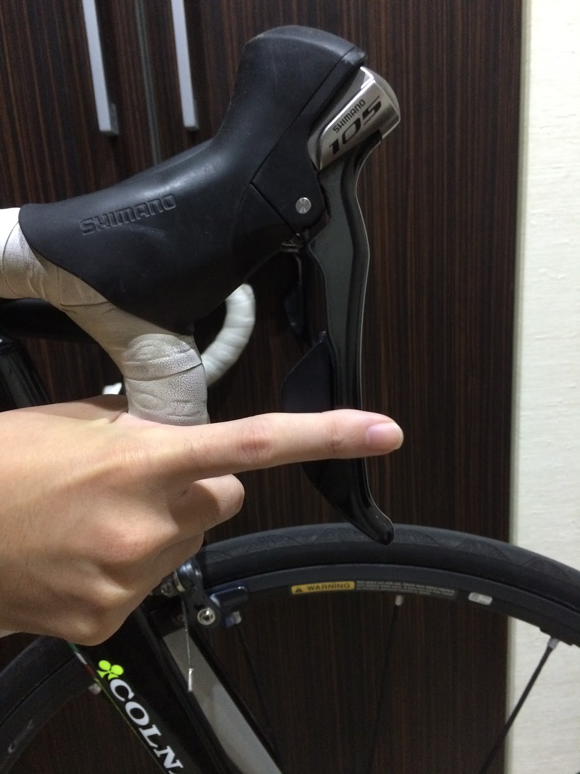 自転車 ブレーキレバー 手の小さい人